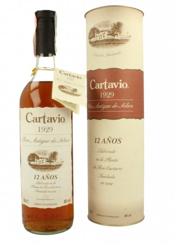 RON CARTAVIO 12YO 70CL 40%