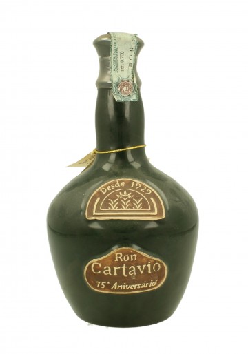 RON CARTAVIO Bot.90's 70cl - 75°ANNIVERSARY CERAMIC