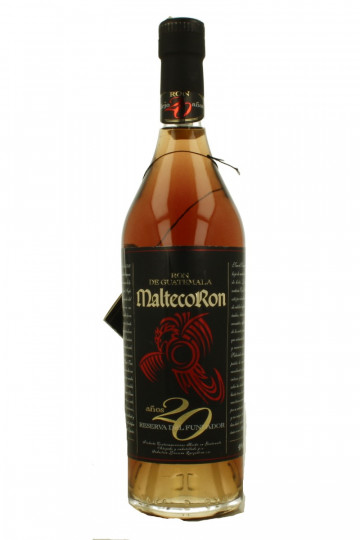 Ron De Guatemala Maltecoron 20 Anos Solera 70cl 40%