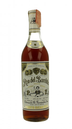 RON DEL BARRILITO 70cl 43% Edmundo B.Fernandez INC - Rum