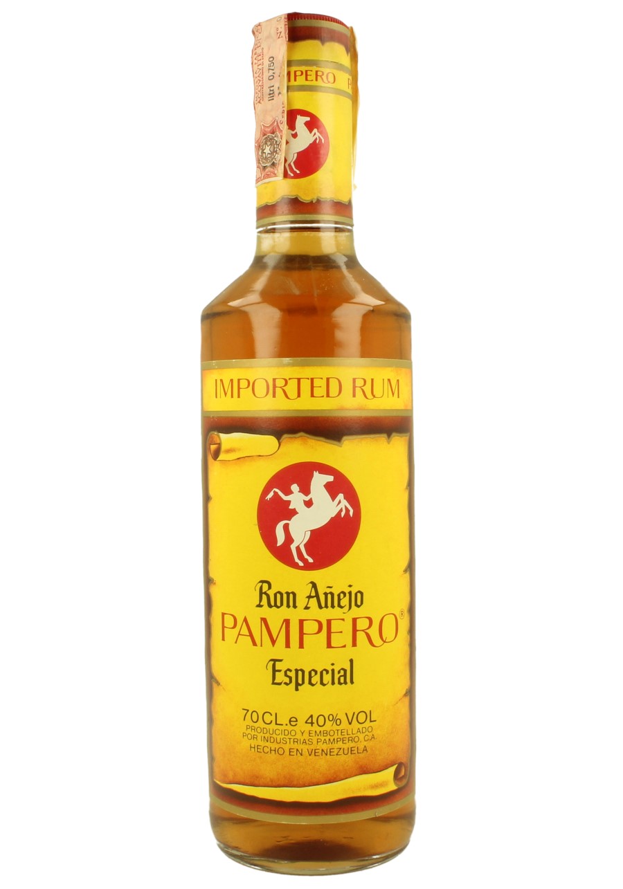 RON PAMPERO Bot.90's 70cl 40% - Products - Whisky Antique, Whisky & Spirits