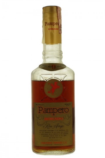 RON PAMPERO Bot. in the  60'S /70's 75cl 40%