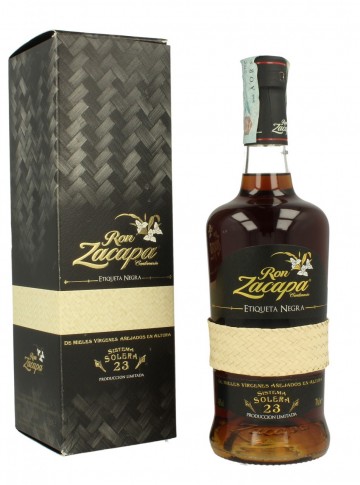 RON ZACAPA CENTENARIO ETIQUETA NEGRA 70CL 43% SOLERA 23