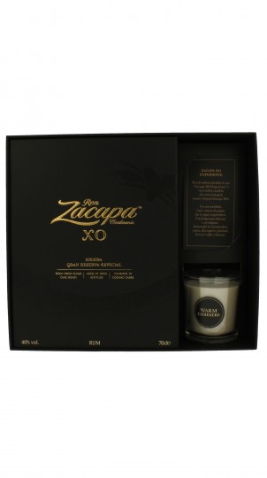 RON ZACAPA XO with candle 70cl 40% OB - Gran Reserva Espcial