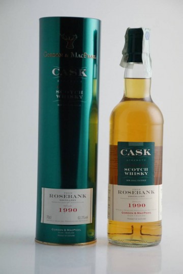 ROSEBANK 1990-2006 G&M CASK STRENGTH 