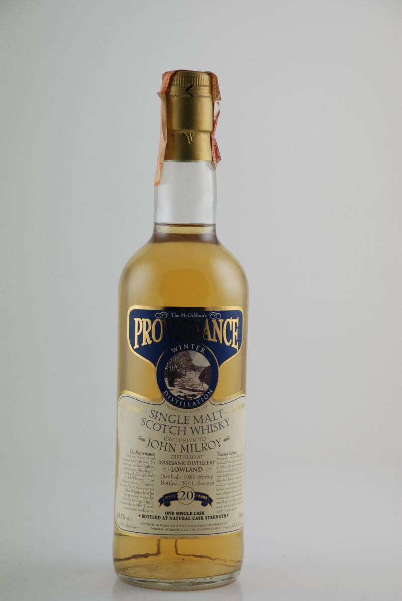 ローズバンク 25年 Rosebank 25 years old 空き瓶 未洗浄 ローズバンク 25年 1991-2007【同梱不可】【L4】 - メルカリ