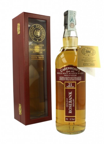 ROSEBANK CADENHEAD'S 21YO 1991 2012 70CL 52,1% 186 BOTTLES