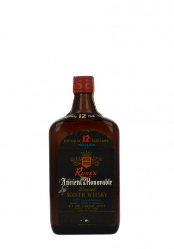 ROSS ANCIENT AND HONORABLE 12 YO 75CL