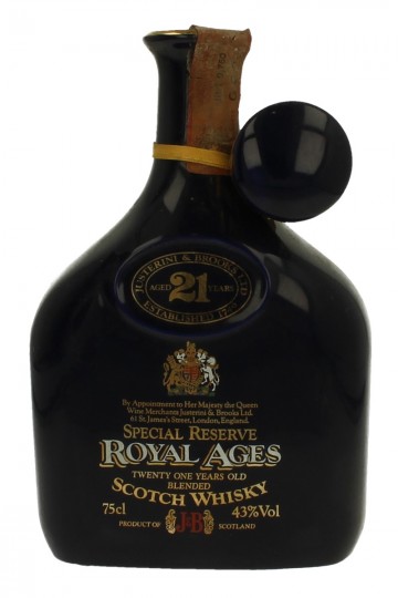 ROYAL AGES 21yo Bot in The 80's 75cl 43%