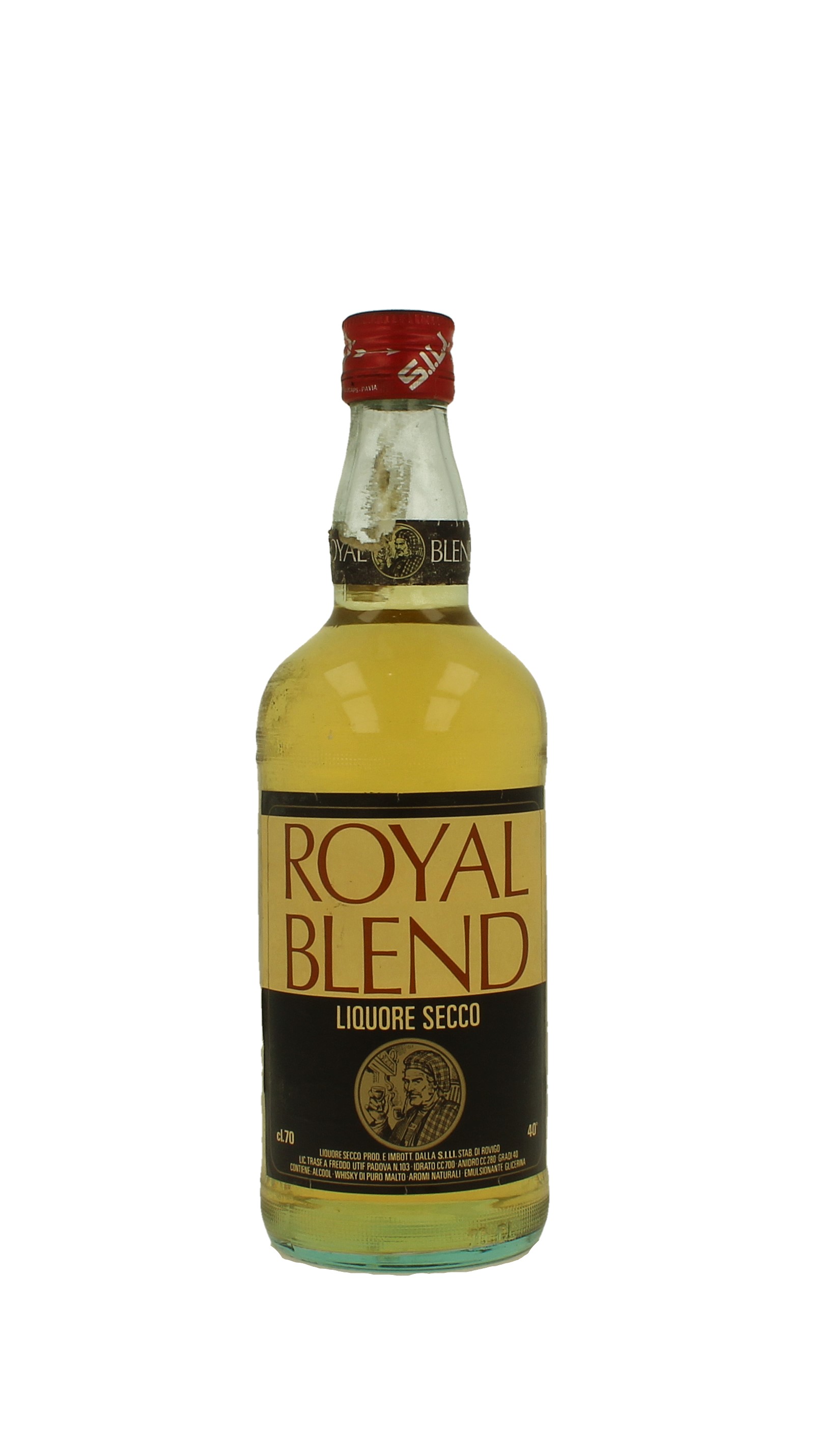 Royal Blend old Italian Dry liquor Bot 60/70's 75cl 40 Products