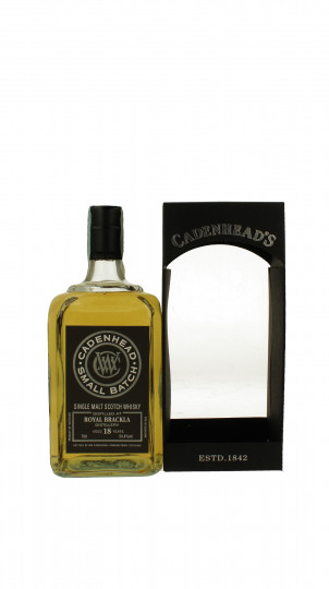 ROYAL BRACKLA 18 years old 70cl 54.4% Cadenhead's - Small Batch