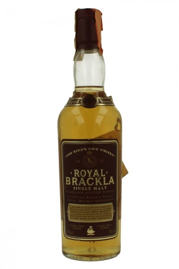 ROYAL BRACKLA 8yo Bot.Late 90's early 2000 70cl 40%