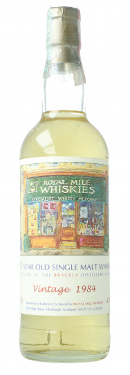 Royal Brackla Highland   Scotch Whisky 11 Year Old 19814 70cl 43% Royal Mile