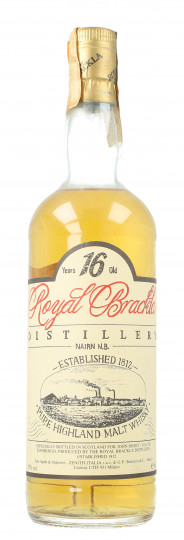 Royal Brackla Highland   Scotch Whisky 16 year old - Bot.70-80's 75cl 57 % OB-