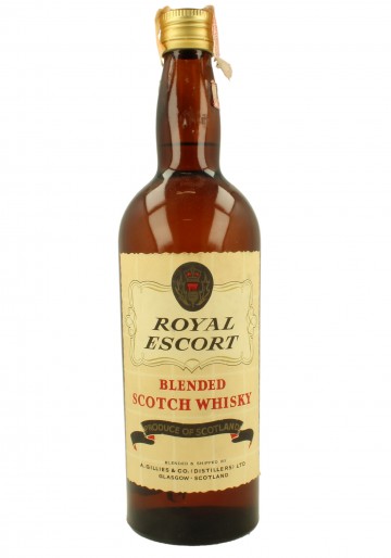 ROYAL ESCORT  Bot.60's 75cl  A. Gillies - Blended