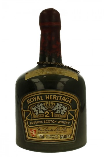 ROYAL HERITAGE 21yo Bot.70's 75cl 43% - Blended