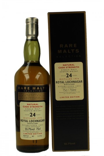 ROYAL LOCHNAGAR 24yo 1972 1997 70cl 55.7 % RARE MALTS SELECTION