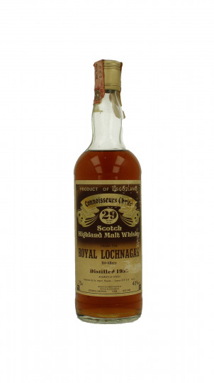 ROYAL LOCHNAGAR 29 Years Old 1952 75cl 40% Gordon MacPhail  -Connoisseurs Choice Brown Label