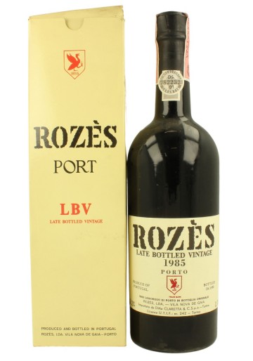 ROZES Port Late Bottled Vintage 1985 1990 75cl 20%