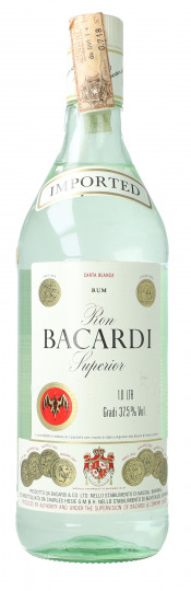 Rum Bacardi Nassau - Bot.80's 1 litre 37.5%