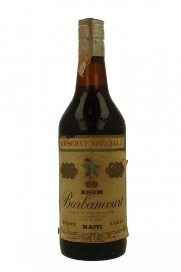 RUM BARBANCOURT - Bot.70's 75cl 43% RESERVE SPECIALe