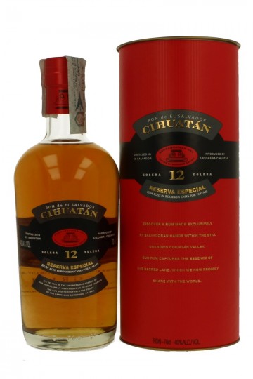 RUM CHIUATAN 12yo 70cl 40%