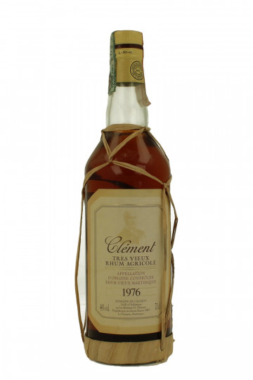 RUM CLEMENT Tres Vieux Agricole 1976 Bot in The 90's early 2000 70cl 44%