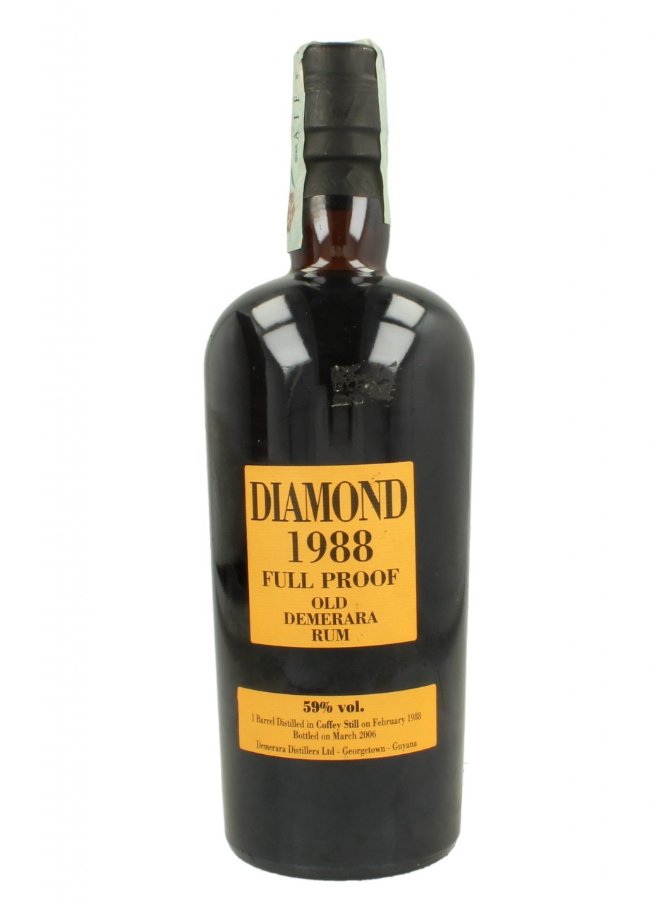 RUM DIAMOND DEMERARA 1988 2006 70 CL 59 % - Products - Whisky  