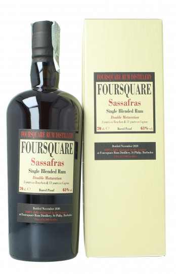 Rum Foursquare Sassafras 14 Years old bottled 2020 70cl 61% Velier