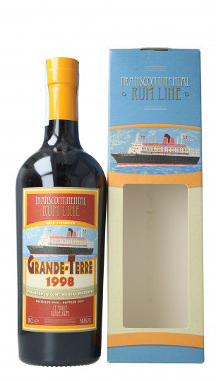 Rum Grande Terre Guadeloupe 1998 2017 70cl 59.3% Transcontinental