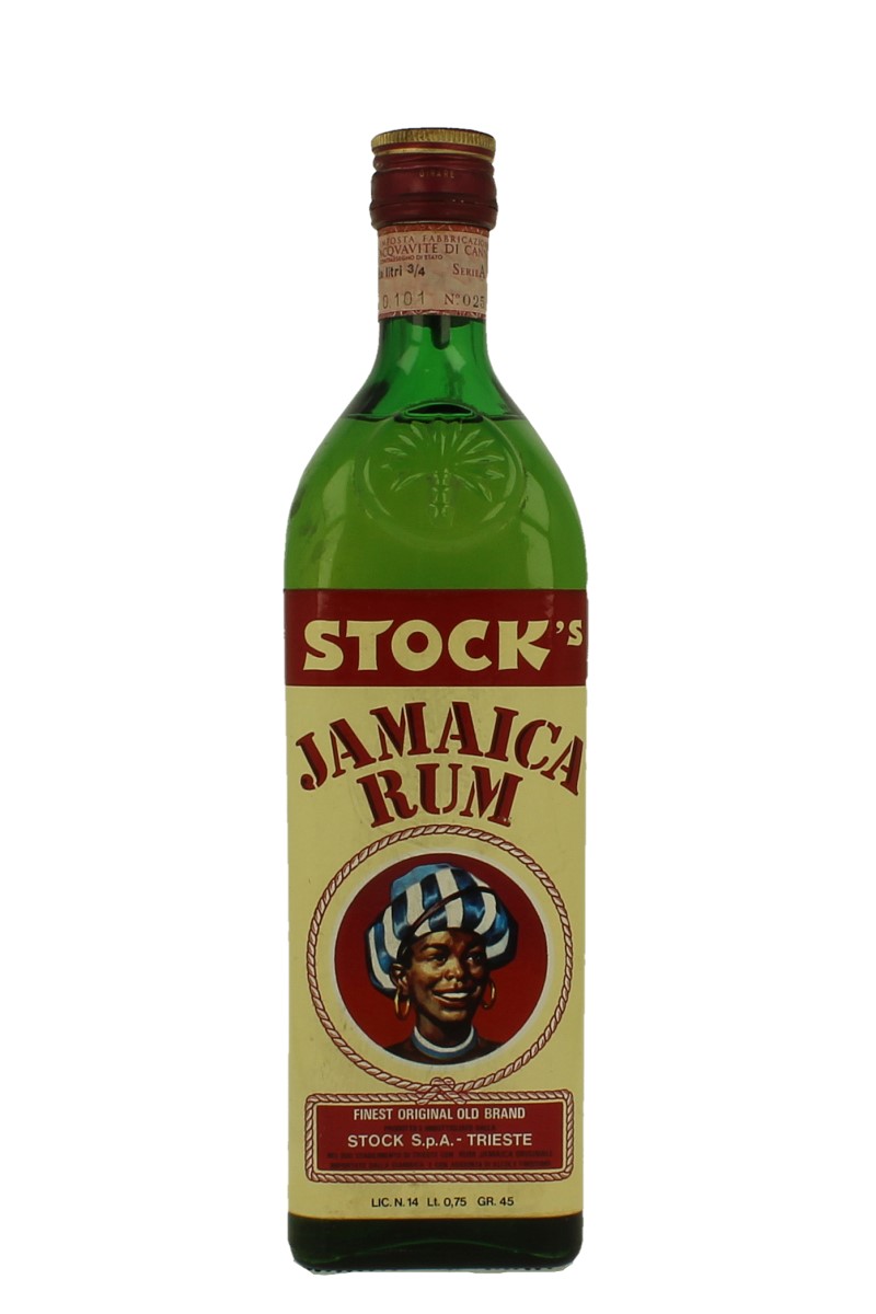 Rum Jamaica Stock Bot. 60's 75cl 45 Stock Trieste Products Whisky