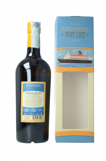 Rum Jamaica WP 2013 2017 70cl 57% Transcontinental