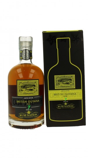 RUM NATION BRITISH GUYANA 7yo 70cl 42% OB - - Cask Strenght