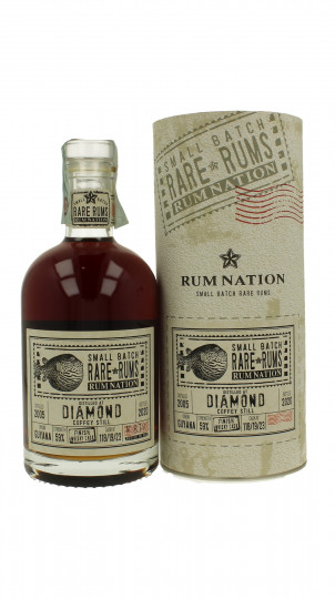 RUM NATION DIAMOND 2005 2020 70cl 59% Wilson & Morgan whisky cask finish 118/19/23