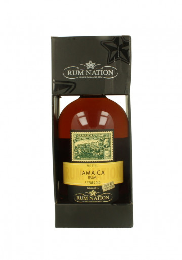 RUM NATION JAMAICA 5yo Bot.2016 70cl 50% Rum Nation - Products - Whisky  Antique, Whisky & Spirits