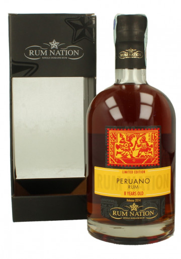 RUM NATION PERUANO 8yo 70cl 42% OB - Rum