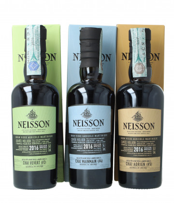 Rum Neisson Vieux Agricole Martinique 2016 2020 3x20cl Cuvee Velier set of 3