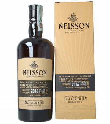 Rum Neisson Vieux Agricole Martinique 2016 2020 70cl 55.8% Cuvee Velier