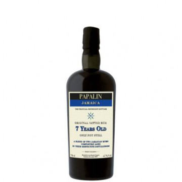 Rum Papalin Jamaica 7 Years old Bottled December 2021 70cl 47% Velier -