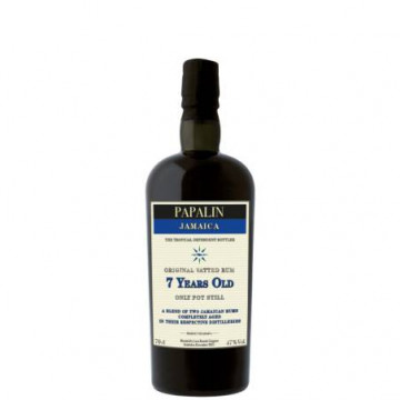 Rum Papalin Jamaica 7 Yeers old Bottled December 2021 70cl 47% Velier -