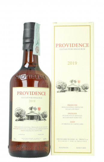 Rum Providence Haitian Pure single rum 2019 70cl 52% Ex Caroni cask Velier
