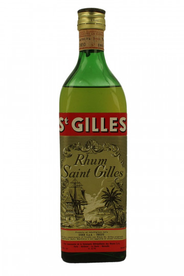 Rum Saint Gilles Martinica Bot. 60's 75cl 40% Stock Trieste