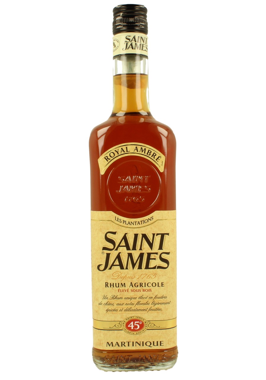 Saint James Rhum Vieux - Bot.70's 75cl 47% - Rhum Vieux Agricole - Products  - Whisky Antique, Whisky & Spirits