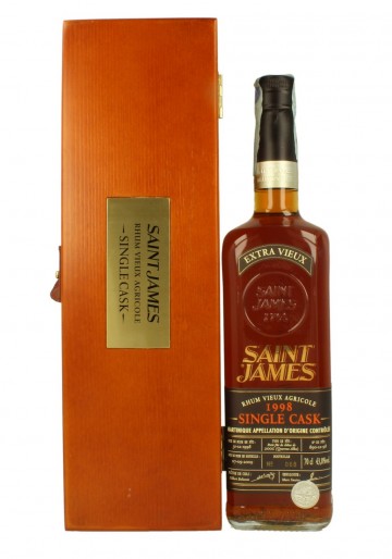 RUM SAINT JAMES  SINGLE CASK  890 1998  2009  70 CL 43.8 %
