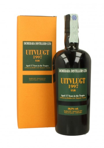 RUM UITVLUGT GUYANA  17 YO 1997   2014 70 CL 59.7% AGED IN TROPICS 