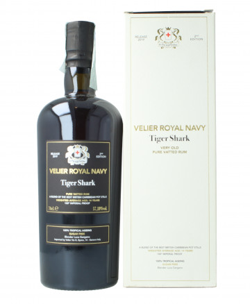 Rum Velier Royal Navy Tiger Shark 70cl 57,18% Blender Luca Gargano