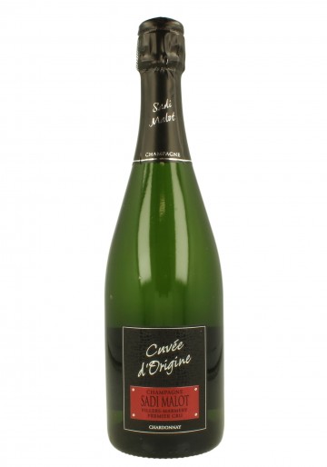 SADI MALOT Champagne 1er Cru 75cl 12.5% Brut Blanc de Blancs  "Cuvée d'Origine"