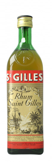 Saint  GILLES Rum stock - Bot.60's or 70's 75cl 45% Antilles rum