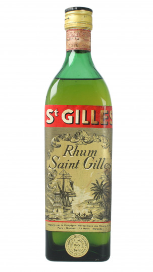 Saint  GILLES Rum stock - Bot.70's-80's 75cl 45% Antilles rum