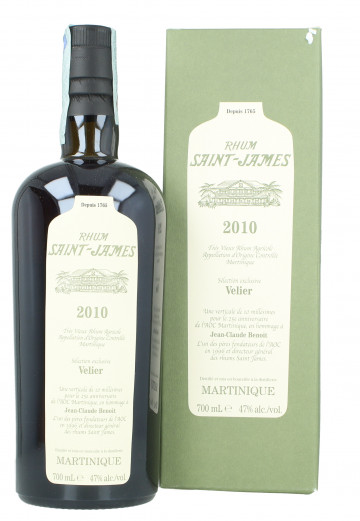 Saint James  Martinique Rum 11 year old 2010 2021 70cl 47% Velier -